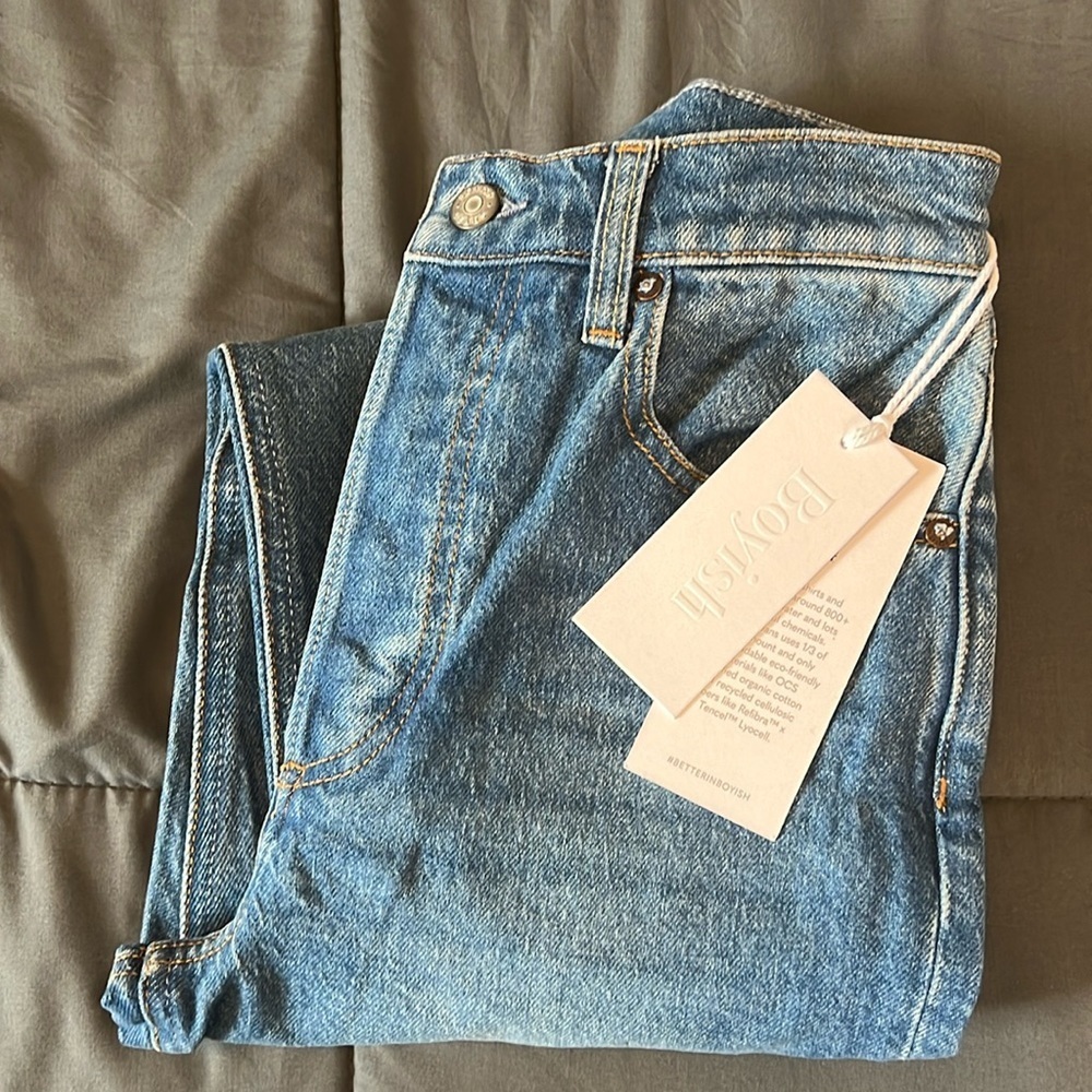Boyish The Billy High Rise Skinny Jean Size 26